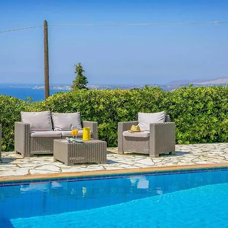 Heavenly Kefalonia 3 Bedrooms Penelope Private Pool Beautiful Views Lassi Villa